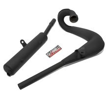 Giannelli Enduro ijzeren uitlaat voor Yamaha DT 50 R 82-89