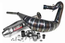 Scarico Giannelli Enduro in alluminio per HM CRE Baja RR / Six Competition / Derapage 50 06-09