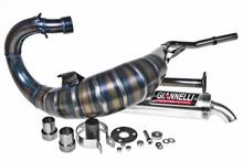 Auspuffanlage Giannelli Enduro mit Zulassung, Aluminium für Beta RR Enduro / Supermotard 50 99-04