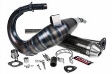 Auspuffanlage Giannelli Enduro mit Zulassung, Carbon für Aprilia RX / SX 50 06-
