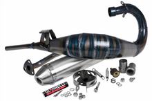 Impianto di scarico Giannelli Enduro omologato, in alluminio per MBK X-Limit / Yamaha DT R 98-02