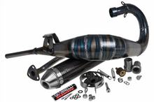 Système d'échappement Giannelli Enduro avec homologation, Carbone pour MBK X-Limit / Yamaha DT R 98-02