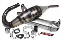 Système d'échappement Giannelli Enduro avec homologation, Aluminium pour Derbi Senda 2000 / DRD / Gilera RCR / SMT