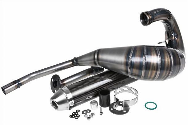 Echappement Giannelli Enduro Carbon pour Husqvarna WRE 125 09-10 (E)