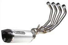 Auspuff Arrow Street Thunder Aluminium Carbon für Yamaha XJ6 / XJ6 Diversion 09-15