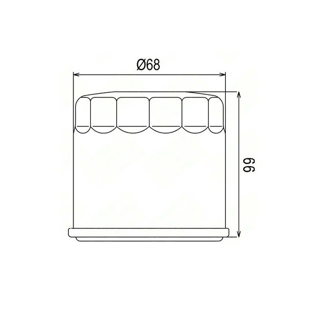 Filtre à huile Champion C180 pour Piaggio Porter 16V 1000/1300