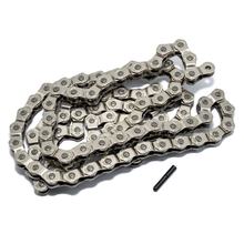 Cadena KMC bicicleta cadena HL-710 media malla 104 eslabones 1V cromo para BMX etc.