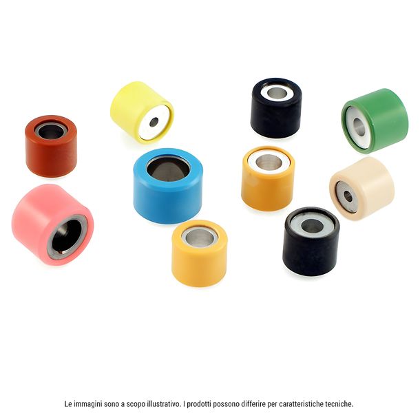 Variador Pesas RMS Juego de Rodillos Variador 19x15,5mm, 7,5g, 6 Piezas