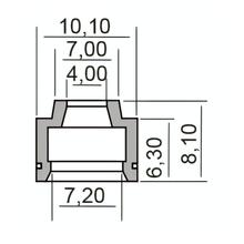 Joint d'huile soupape d'huile RMS pour Yamaha Xenter 125cc, 52SE21190000