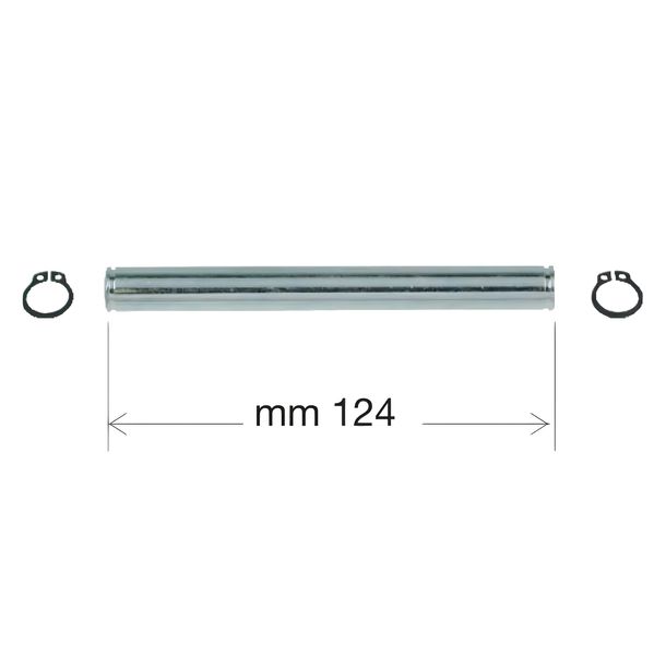Broche Spigot RMS 124mm pour Piaggio