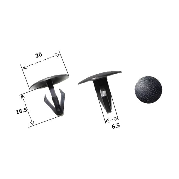 Plastic rivet Honda r.o.: 90685-SA5-003