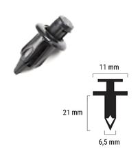 Plastikniete RMS Niete für Honda, 90654-MCA-000