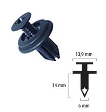 Plastikniete RMS Niete für Honda, 90687-SB0-013