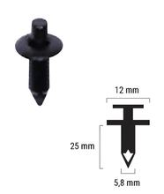 Plastikniete RMS Niete für Suzuki, 09409-06317