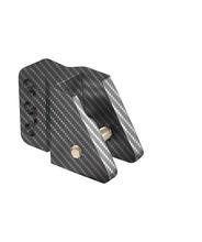 Stoßdämpfer Verlängerung RMS hinten, Carbon Optik für Peugeot Speedfight 50ccm