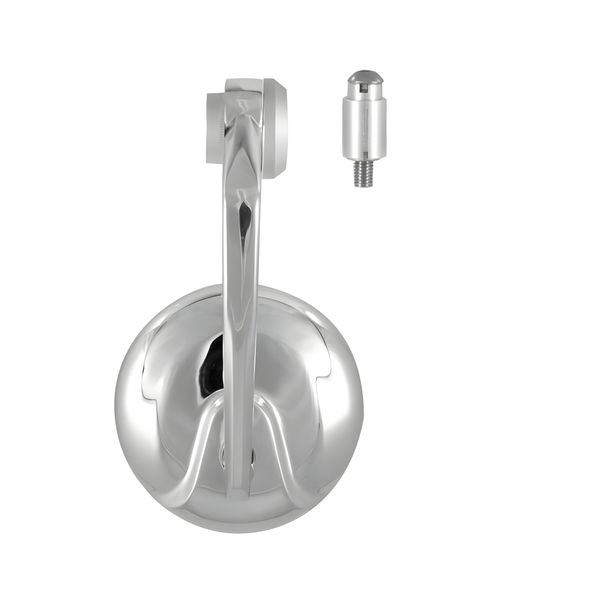 RMS universal handlebar mirrors, with adapter