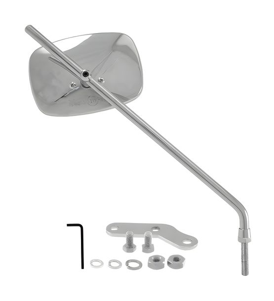 Adjustable rectangular rear-view mirror Piaggio Vespa