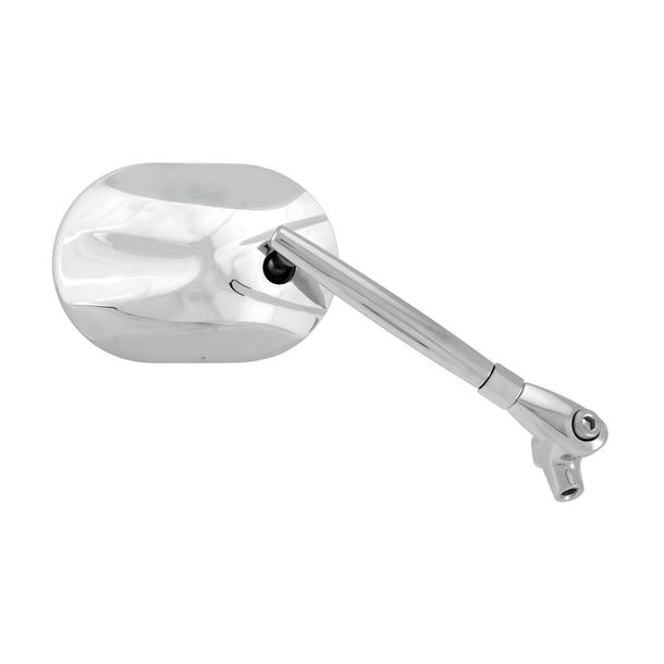 Pair of universal aluminium mirrors