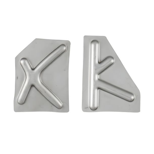 Piastra di riparazione del battistrada RMS rinforzo della piastra di base, 110 x 85 mm, 2 pezzi per R142680780/R142680790