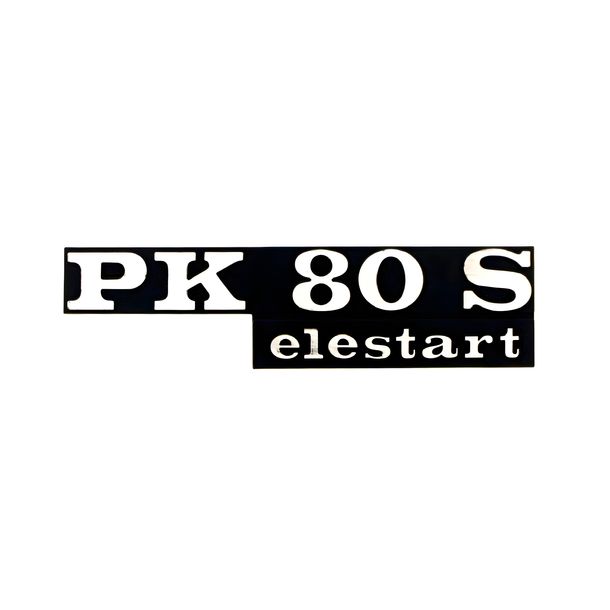 Sidepanel badge Piaggio Vespa Pk 80 s Elestart 198199