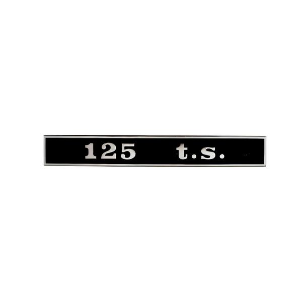 Rear badge Piaggio Vespa 125 T.S. 156202