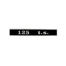 emblema/rotulación RMS «125 T.S. «, 156202