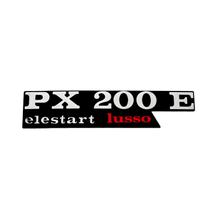 Emblem / Schriftzug RMS " für Piaggio für Vespa PX200E Elestart Lusso ", 199366