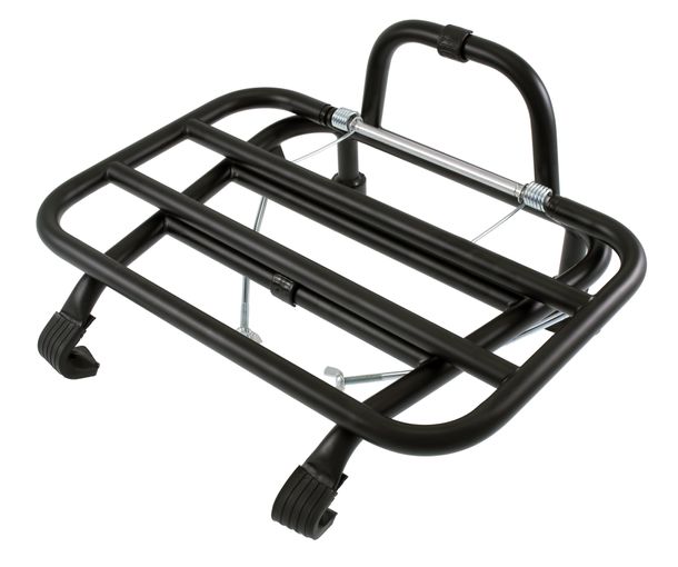 Porte-bagages avant RMS, noir pour Piaggio Vespa PX/ LML