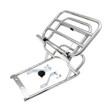 RMS bagagerek achteraan, chroom voor Piaggio Vespa 50cc