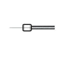 Cable de acelerador RMS cable Bowden 1.24x2000mm, tipo sueco