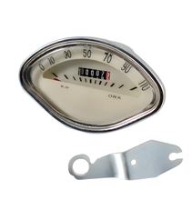Speedometer Piaggio Vespa 125-150cc Vnl-Vlb scale 110km/h beige