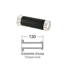 Griffe RMS Custom Griff, 130mm universal, PVC, geschlossen, schwarz