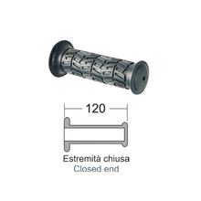 Griffe RMS 120mm universal, PVC, schwarz