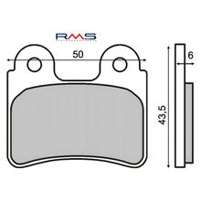 Pastilhas de Freio Dianteiras RMS para Beta / Montesa / Sherco