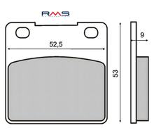 Pastilhas de Freio RMS para Moto Kawasaki / Suzuki
