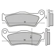 Klocki hamulcowe tylne RMS do BMW 850-1200ccm