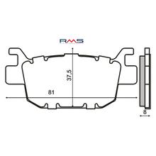 Klocki hamulcowe tylne RMS do Honda SH 300ccm