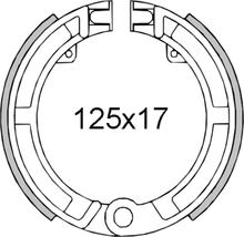 Bremsbacken vorne RMS für Piaggio Vespa 50ccm / ET3 / Primavera 125ccm, 266506