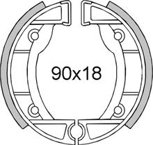 Pastilhas de Freio RMS para D90 / Ciao / Si