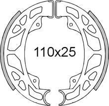 Pastilhas de Freio Traseiras RMS para Piaggio Skipper / Vespa ET4 / Zip 125ccm