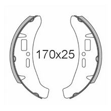 Bremsbacken hinten RMS für Piaggio Vespa Cosa 1-2, 414437