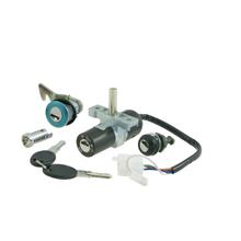 Zündschloss RMS Schlossset für Aprilia Scarabeo 4T Restyling 50-100ccm Bj. 2006 / 2009, 85180R