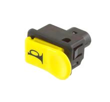 Interruttore a pulsante clacsono/clacson RMS giallo per Piaggio, 290679