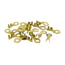 Bornes rondes RMS raccord rond 6,3 mm, 100 pièces