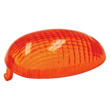 Lentille clignotante RMS, avant gauche, orange pour Piaggio Zip 50 cc, marque E, 498435