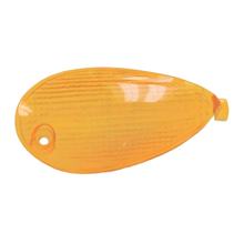 Blinkerglas RMS hinten rechts, orange für Piaggio Liberty 50ccm, E-Prüfzeichen, 580103