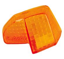 Blinkerglas RMS hinten links, orange für Yamaha BWs 50ccm, E-Prüfzeichen