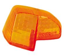 Blinkerglas RMS hinten rechts, orange für Yamaha BWs 50ccm, E-Prüfzeichen