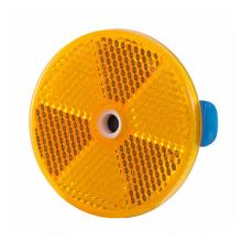 Reflektor RMS, rund, selbstklebend, orange