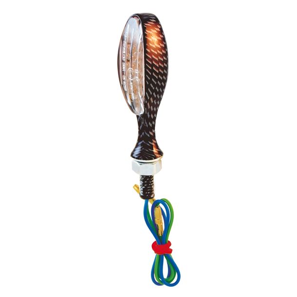LED-indicator RMS carbon - optiek, E-mark